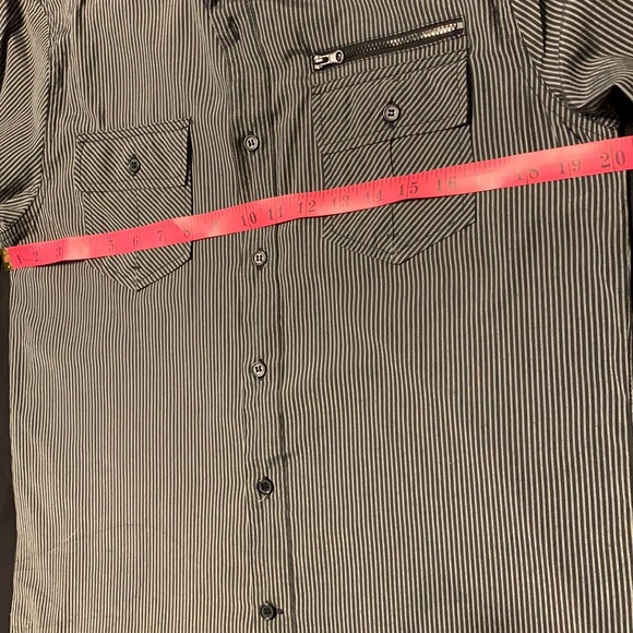 Mens Montage button up long sleeve - Picture 9 of 10